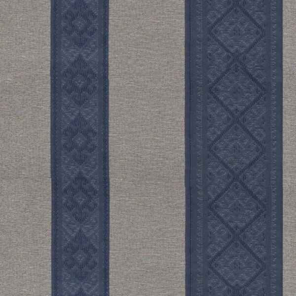 Vertical Design Curtain Dark Blue